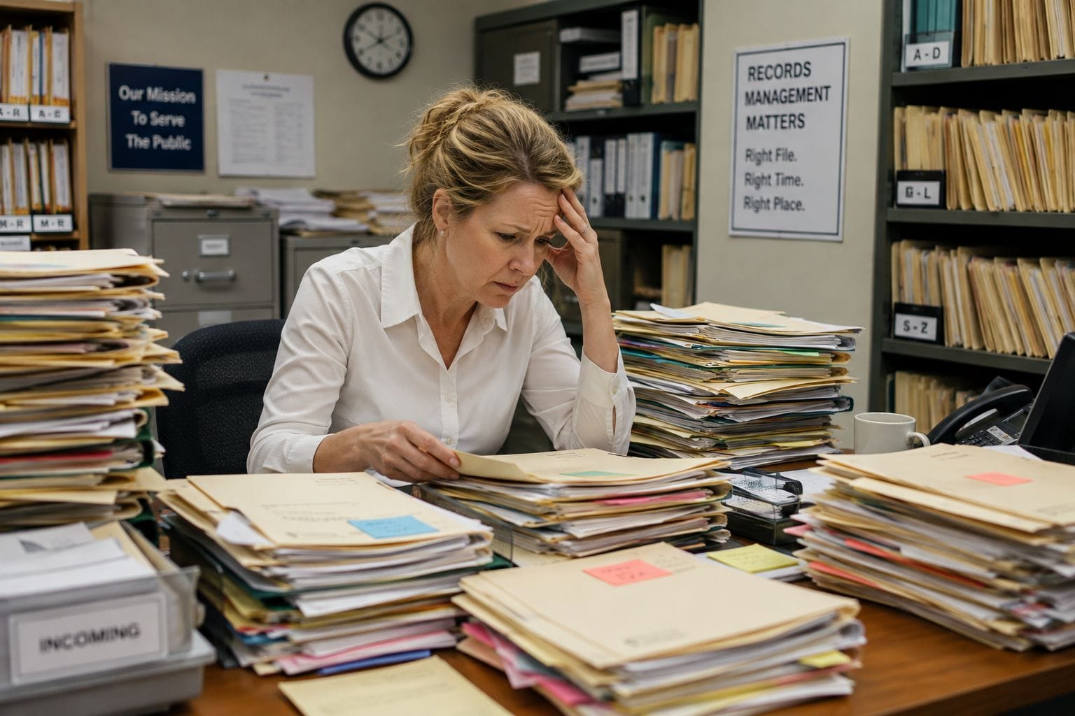 The Hidden Cost of Misplaced Documents in Large Organizations