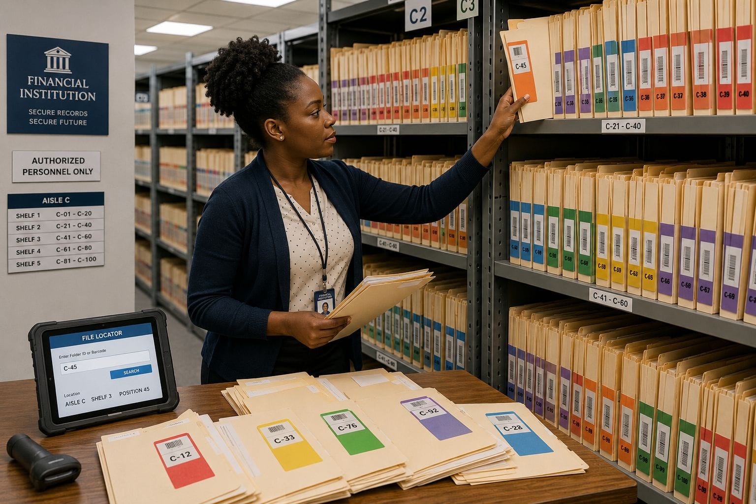 Physical file tracking in the digital age - GOBO File and Document Tracking System